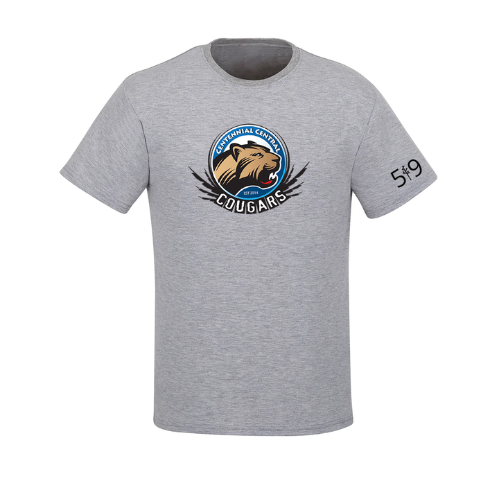 CENTENNIAL CENTRAL COUGARS TEE (MENS)