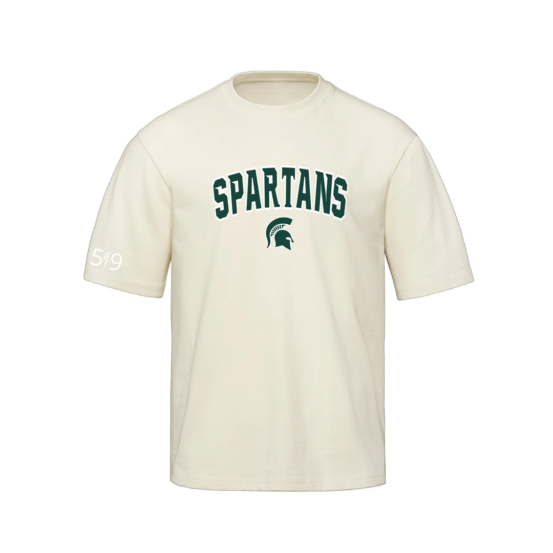 SPARTANS VARSITY OVERSIZED TEE (UNISEX)