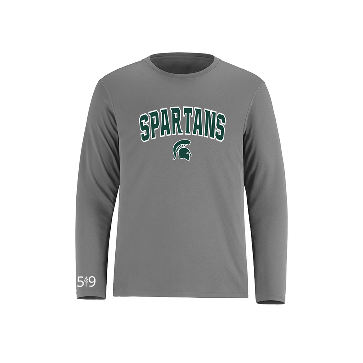 SPARTANS VARSITY ATHLETIC LONG SLEEVE (UNISEX)