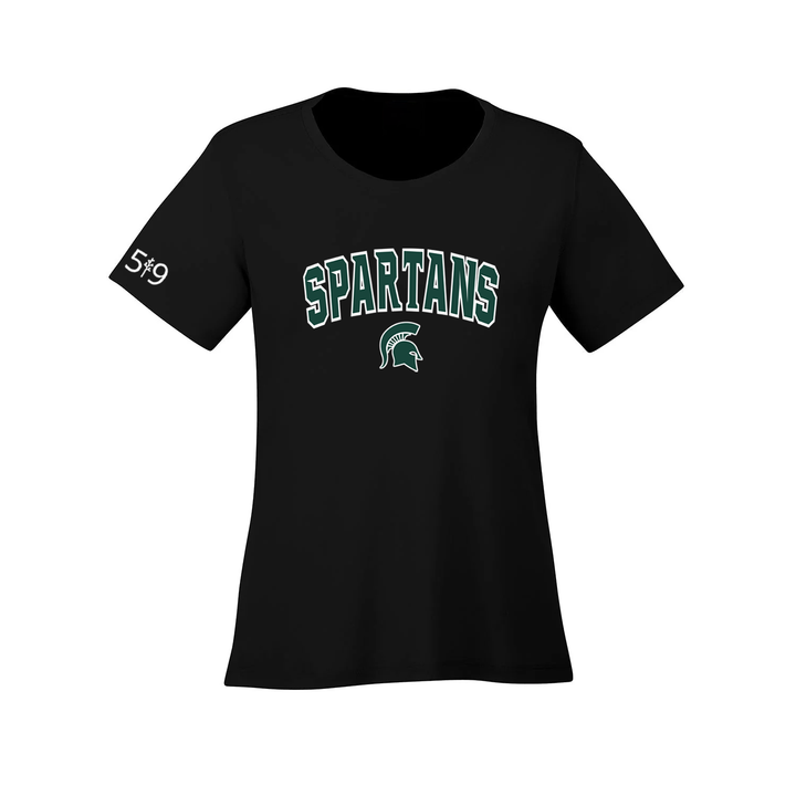 SPARTANS VARSITY ATHLETIC TEE (WOMENS)