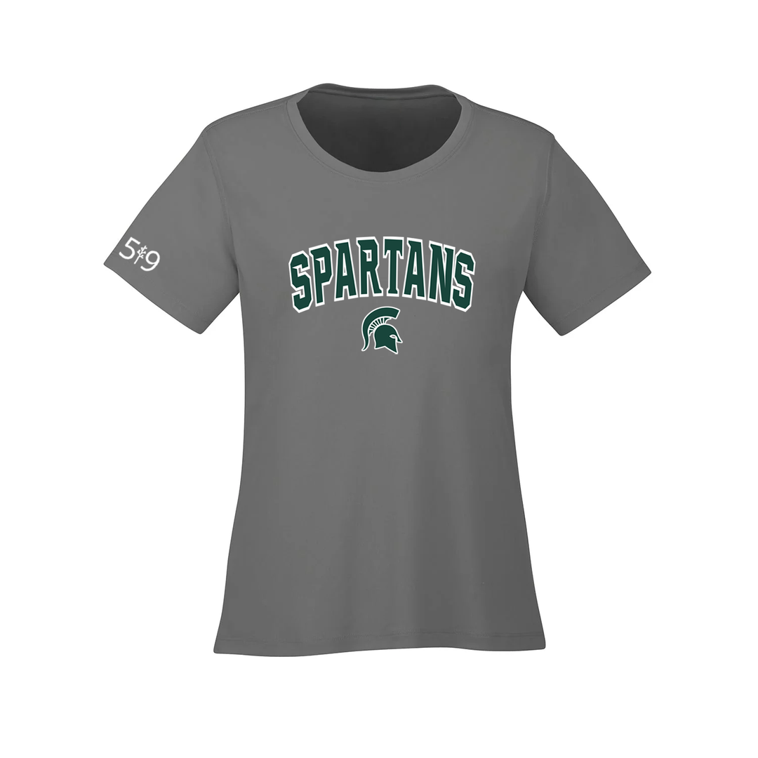 SPARTANS VARSITY ATHLETIC TEE (WOMENS)