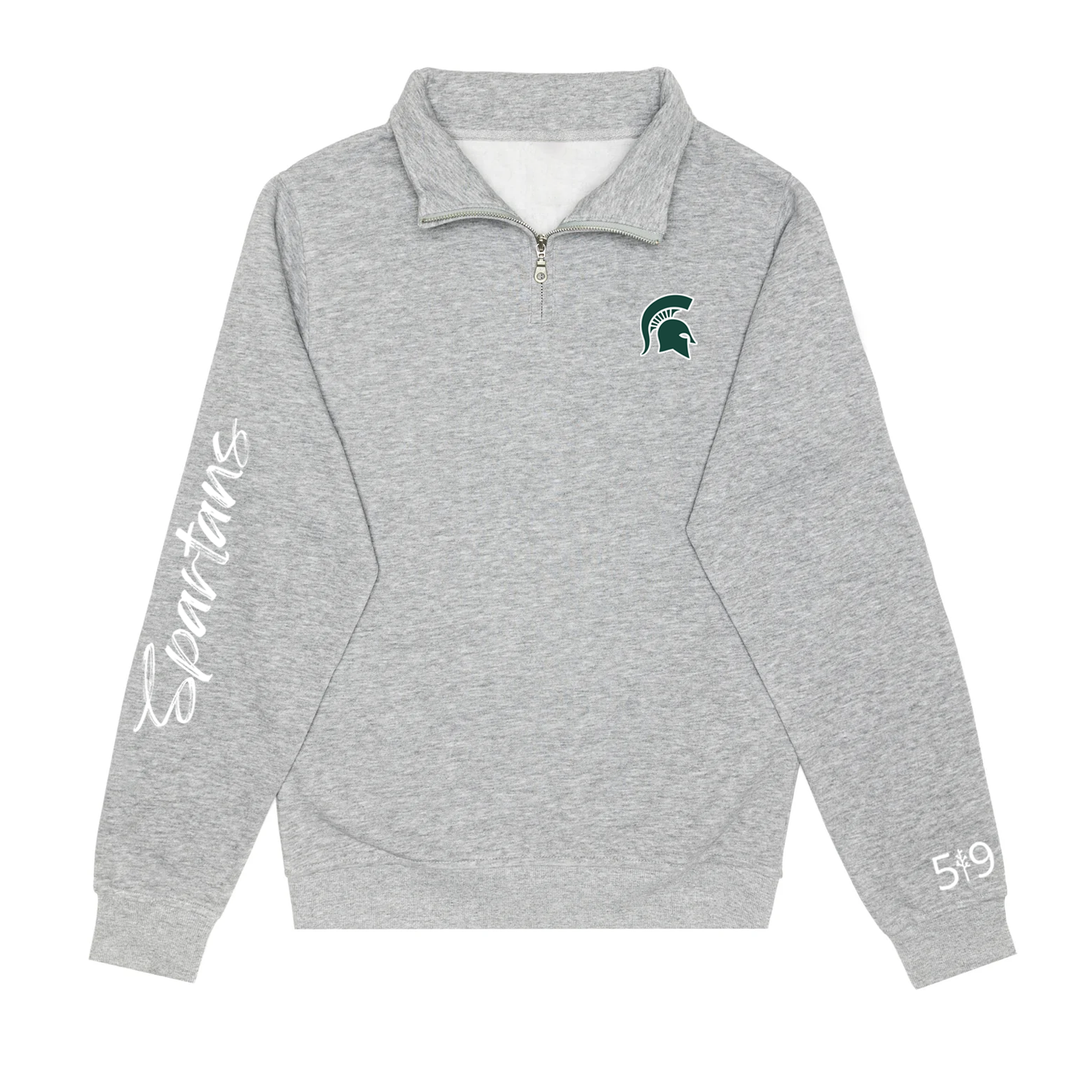 SPARTANS SIGNATURE SLEEVE 1/4 ZIP (UNISEX)