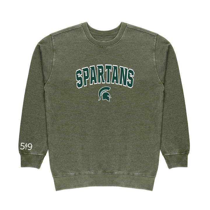 SPARTANS VARSITY VINTAGE CREW (UNISEX)