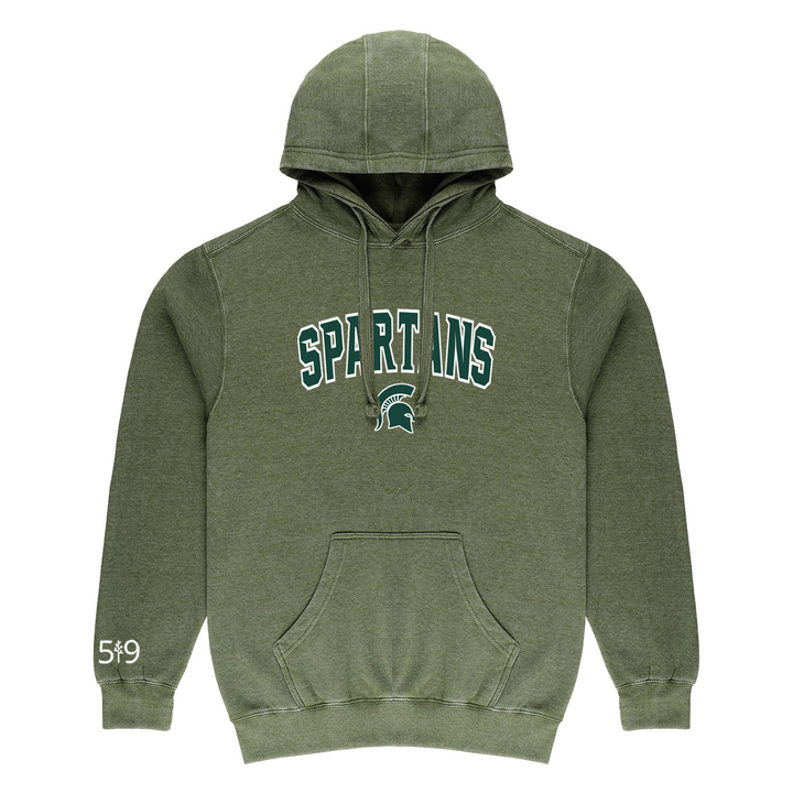 SPARTANS VARSITY VINTAGE HOODIE (UNISEX)