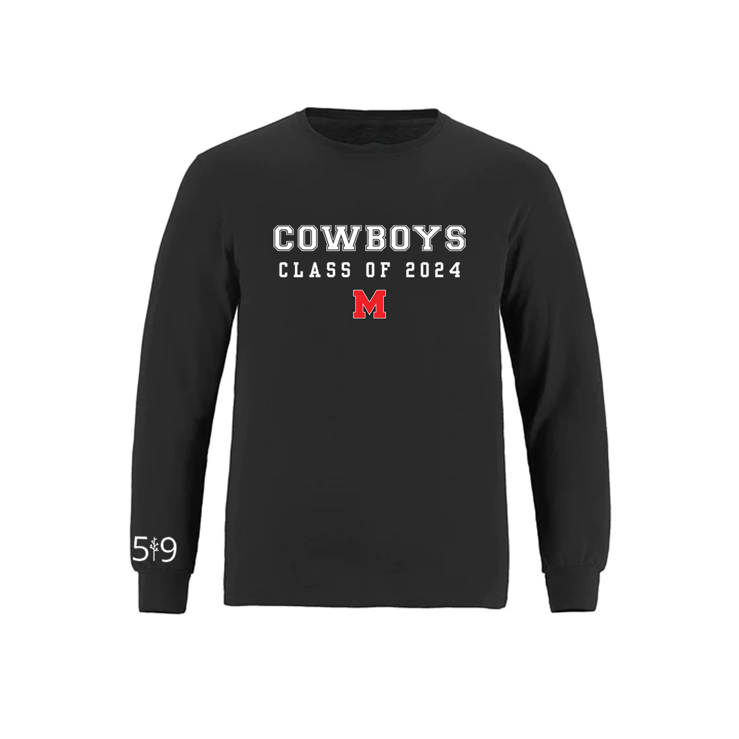 MEDWAY CLASS OF 2024 LONG SLEEVE (MENS) 519 Clothing Co.