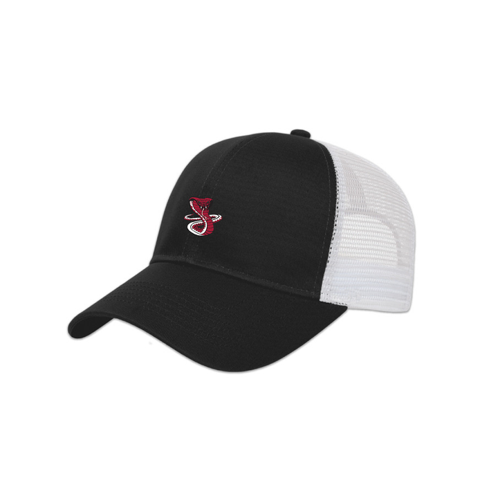 JUNE ROSE EMBROIDERED MESHBACK HAT