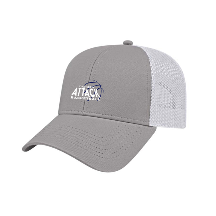 ATTACK EMBROIDERED MESHBACK HAT