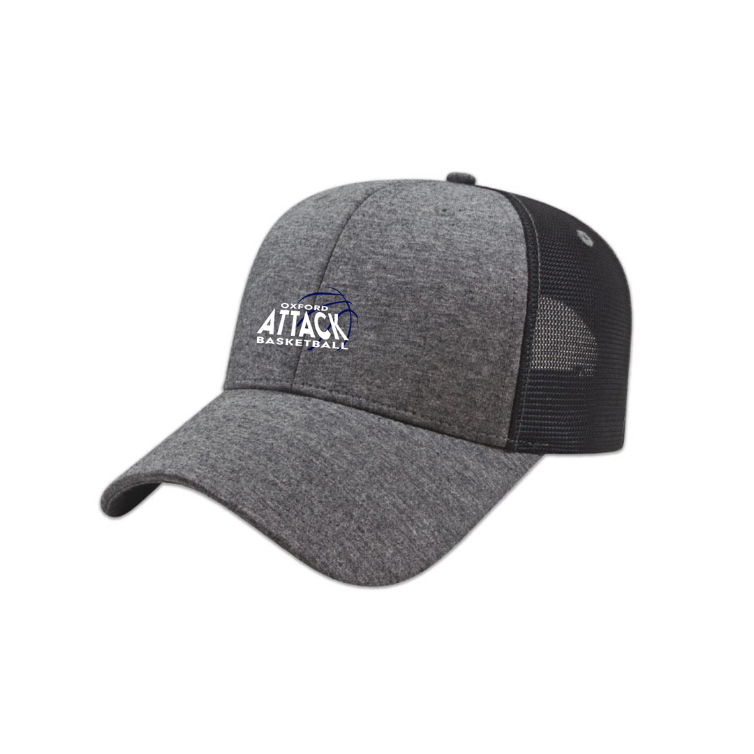 ATTACK EMBROIDERED MESHBACK HAT