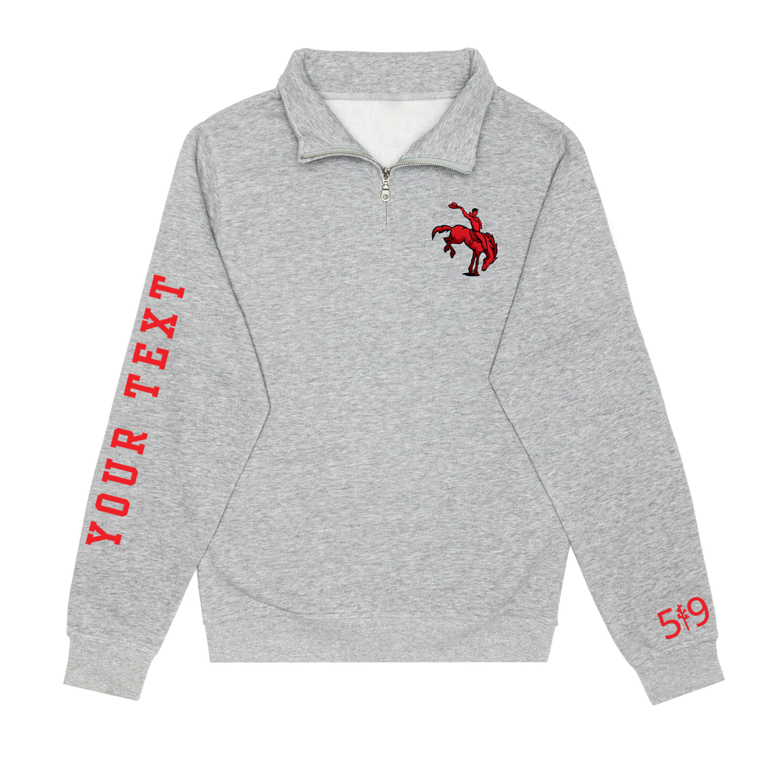 COWBOYS TEAM SLEEVE 1/4 ZIP (UNISEX)