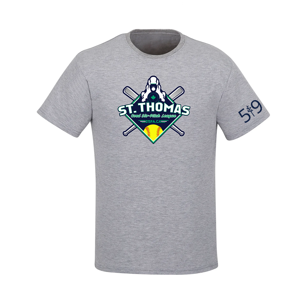 COED ST. THOMAS SLO PITCH CLASSIC TEE (MENS)