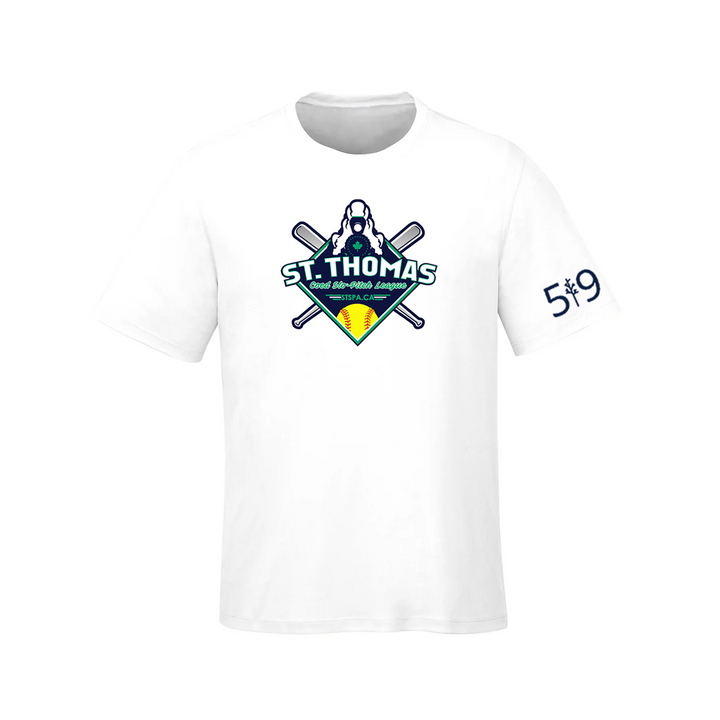 COED ST. THOMAS SLO PITCH CLASSIC TEE (MENS)