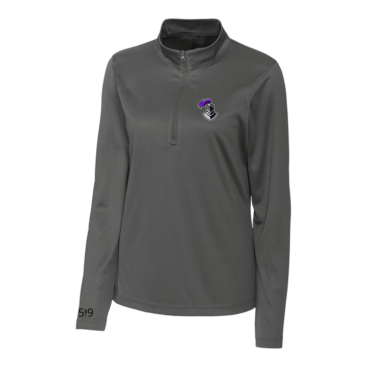 KNIGHTS EMBROIDERED ATHLETIC 1/4 ZIP (WOMENS)