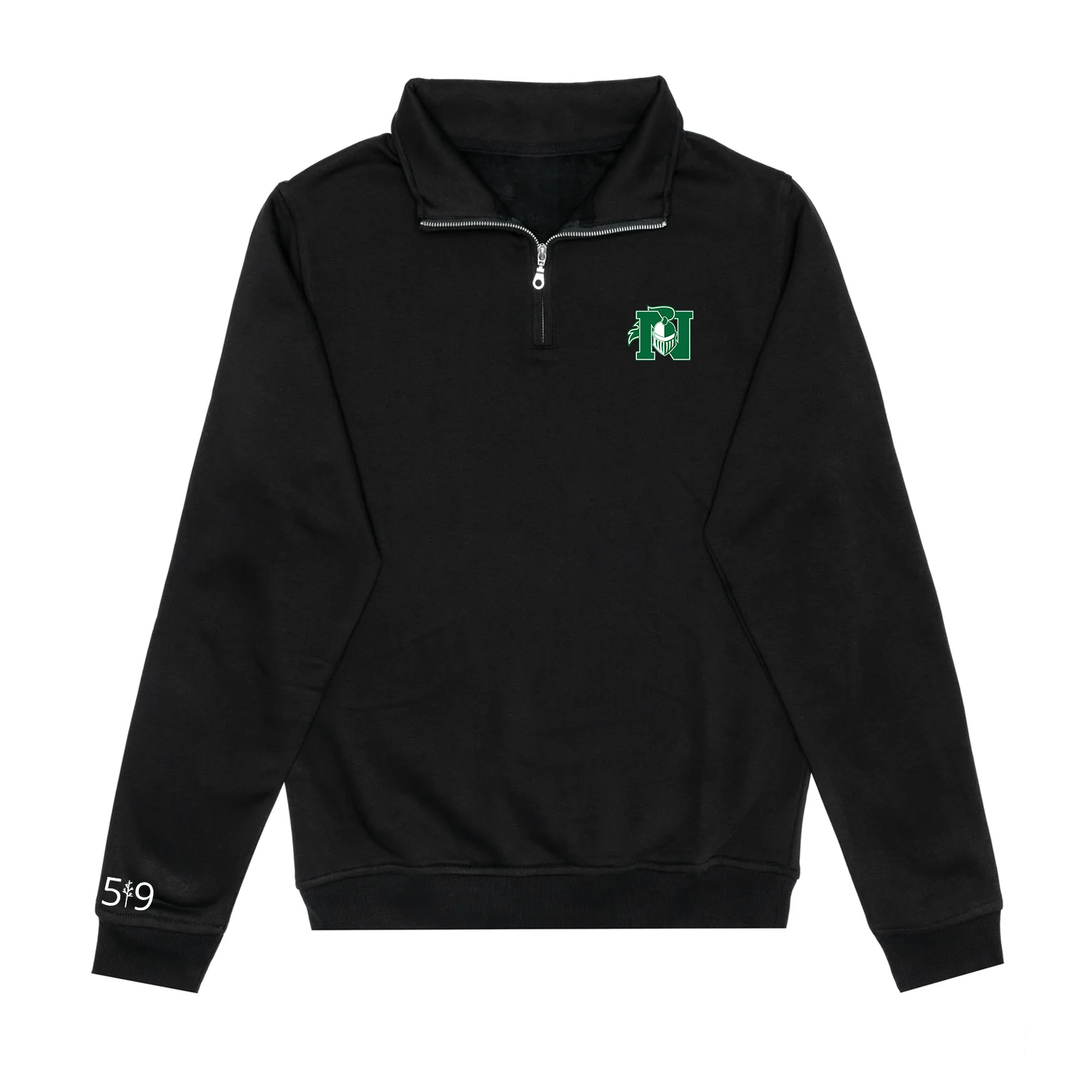 KNIGHTS EMBROIDERED 1/4 ZIP (UNISEX)