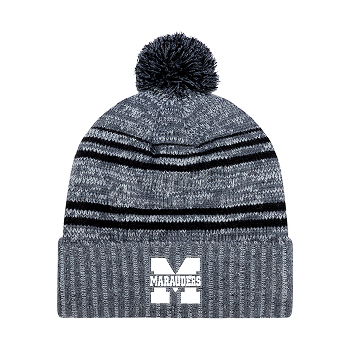 MARAUDERS EMBROIDERED POM POM TOQUE