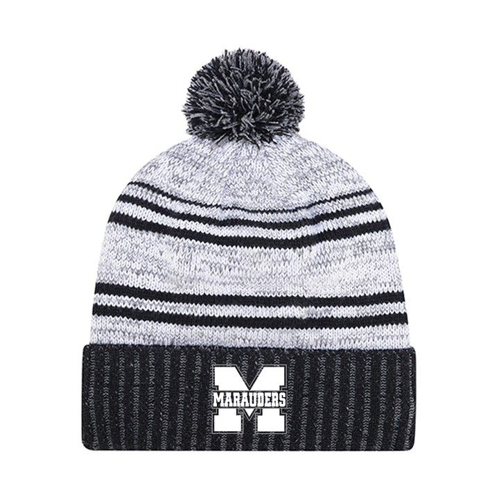 MARAUDERS EMBROIDERED POM POM TOQUE