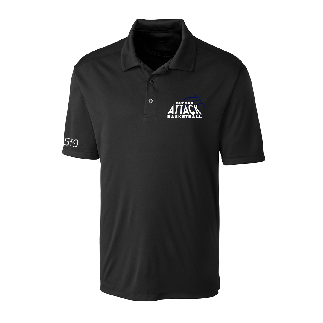 ATTACK EMBROIDERED ATHLETIC POLO (MENS)