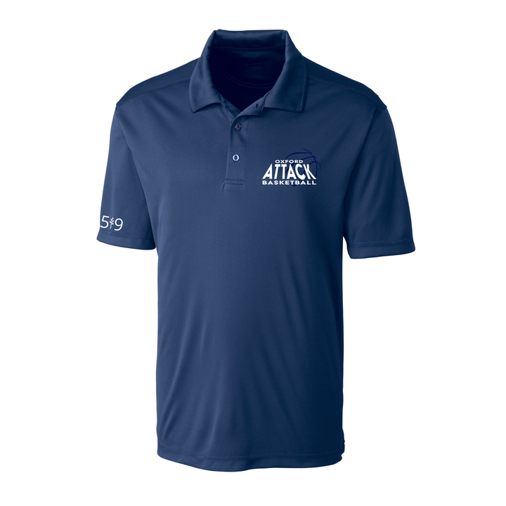 ATTACK EMBROIDERED ATHLETIC POLO (MENS)