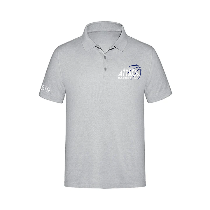 ATTACK EMBROIDERED PIQUE POLO (MENS)