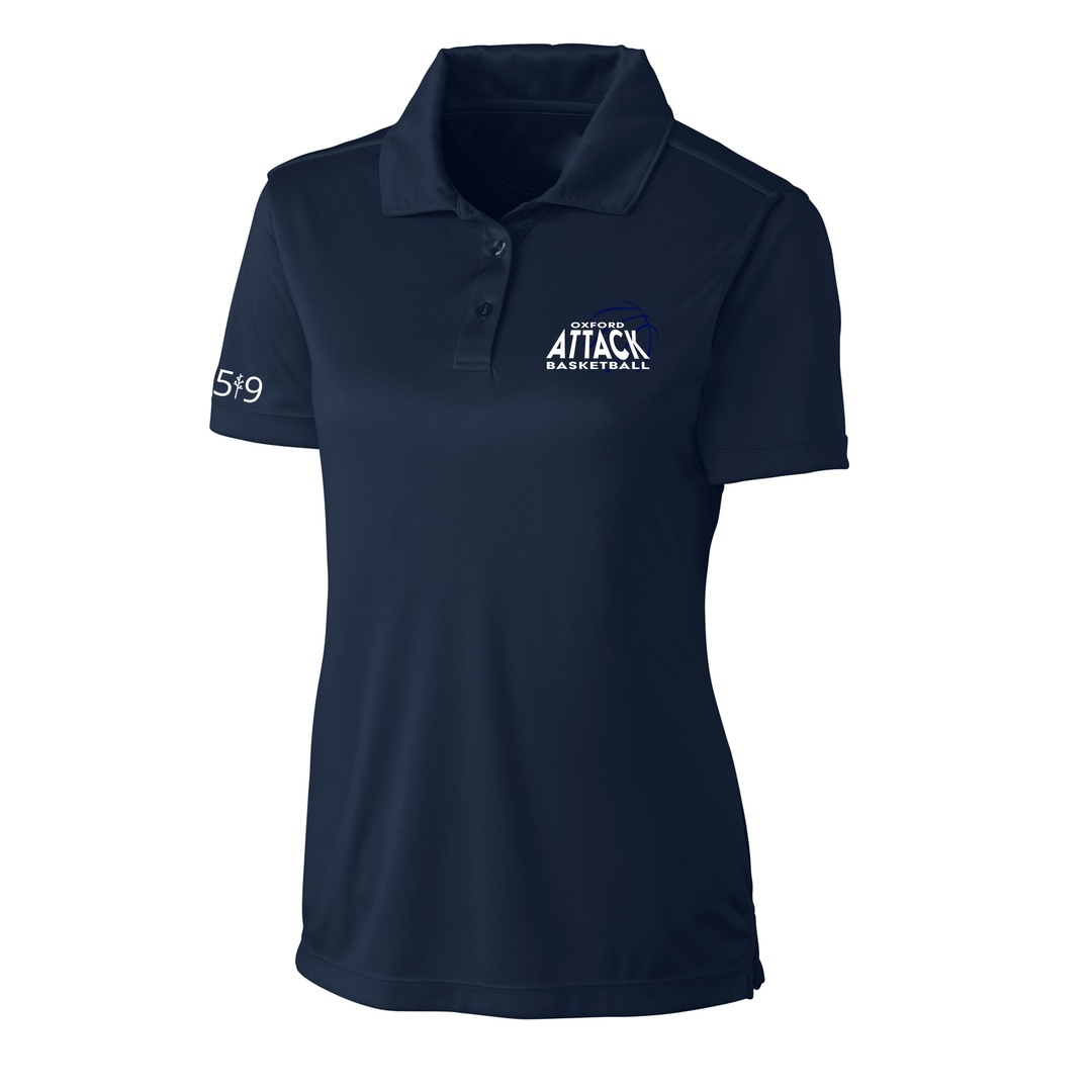 ATTACK EMBROIDERED ATHLETIC POLO (WOMENS)