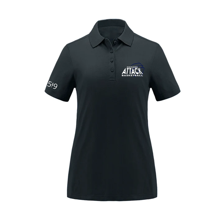 ATTACK EMBROIDERED PIQUE POLO (WOMENS)