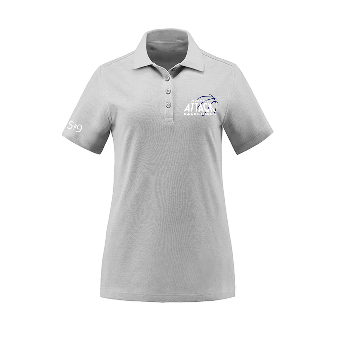 ATTACK EMBROIDERED PIQUE POLO (WOMENS)