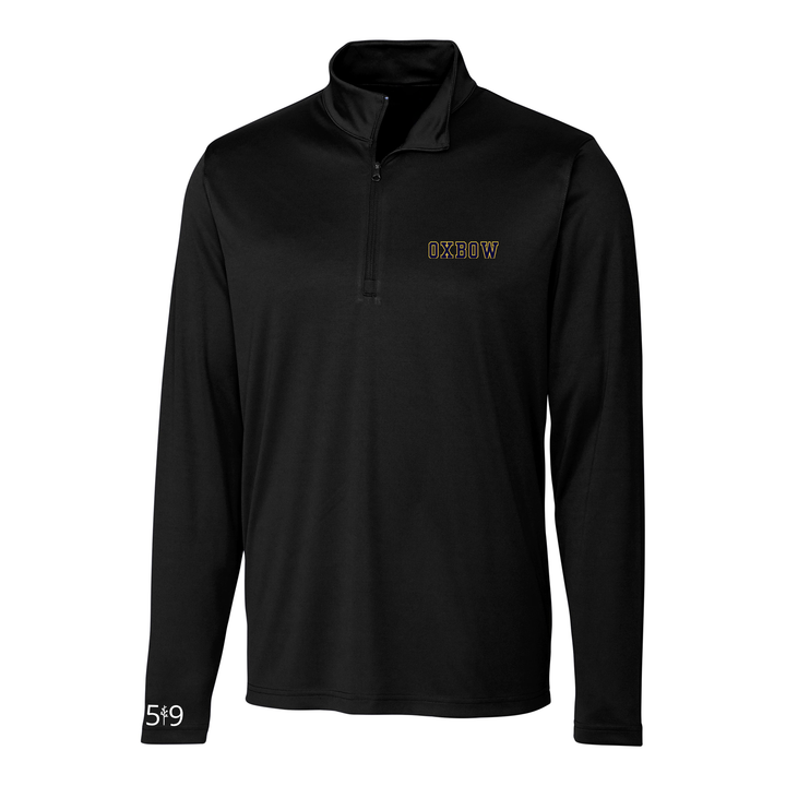 STARS EMBROIDERED ATHLETIC 1/4 ZIP (MENS)