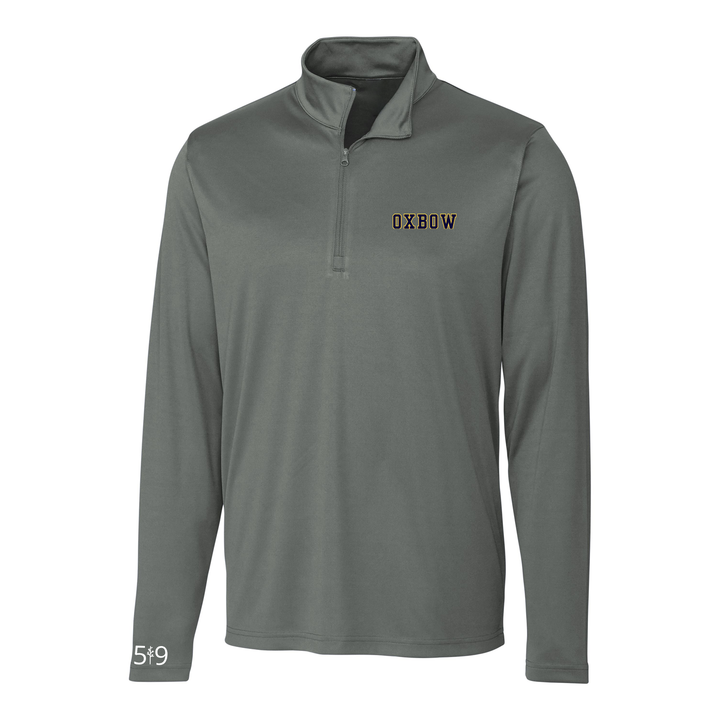 STARS EMBROIDERED ATHLETIC 1/4 ZIP (MENS)