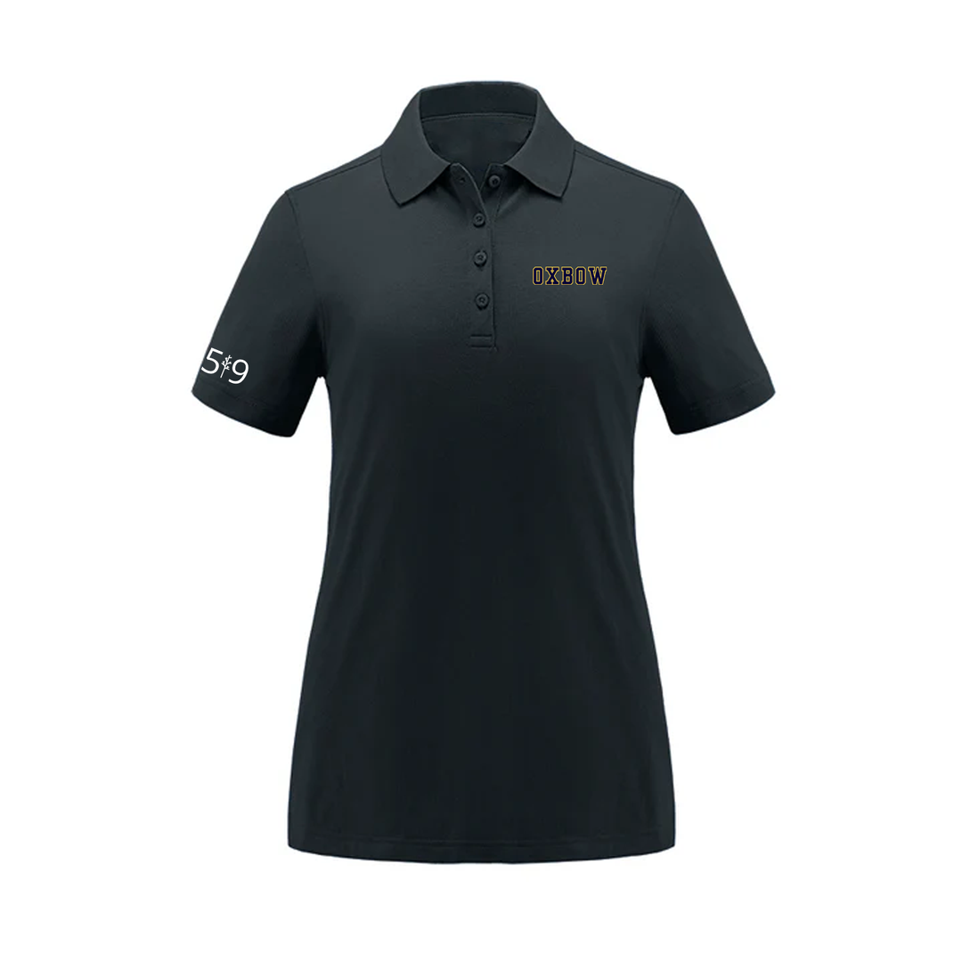 STARS EMBROIDERED PIQUE POLO (WOMENS)