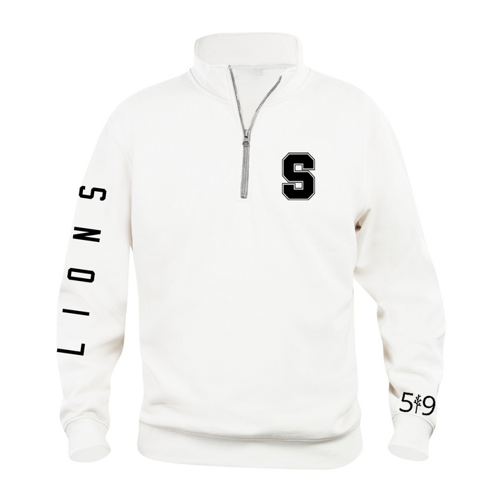 LIONS SLEEVE LOGO 1/4 ZIP (UNISEX)