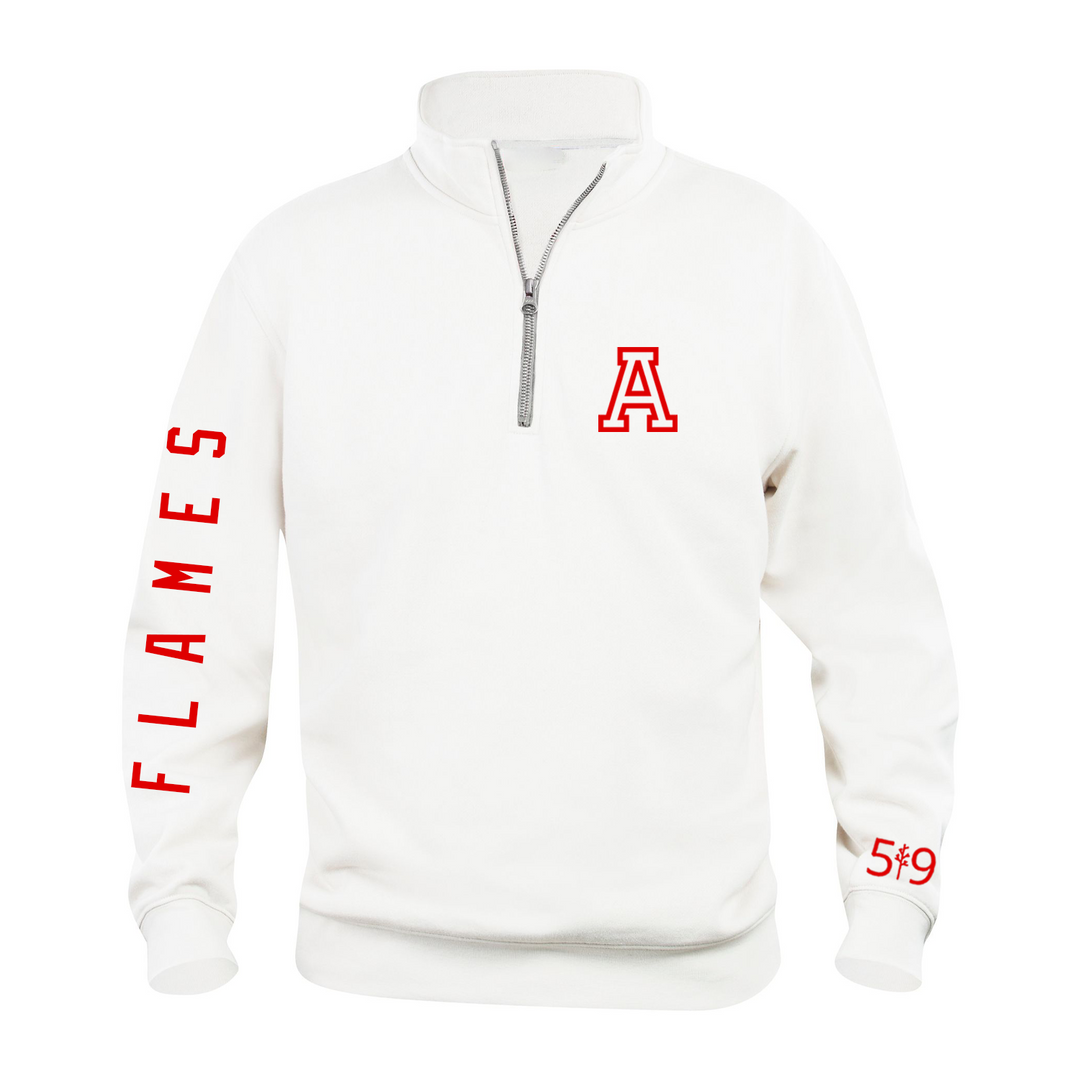 STA SLEEVE LOGO 1/4 ZIP (UNISEX)