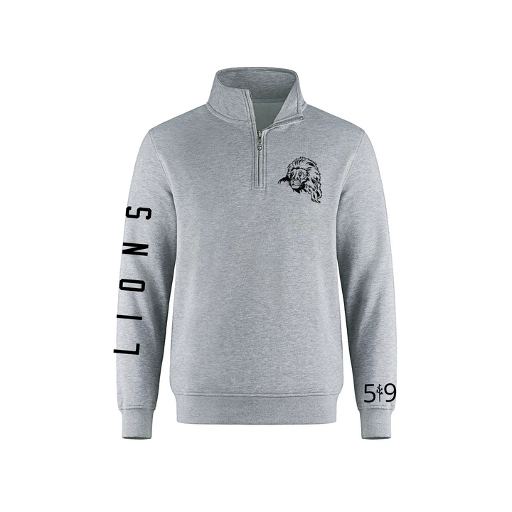 LORD ELGIN LIONS SLEEVE LOGO 1/4 ZIP (UNISEX)