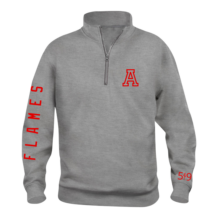 STA SLEEVE LOGO 1/4 ZIP (UNISEX)