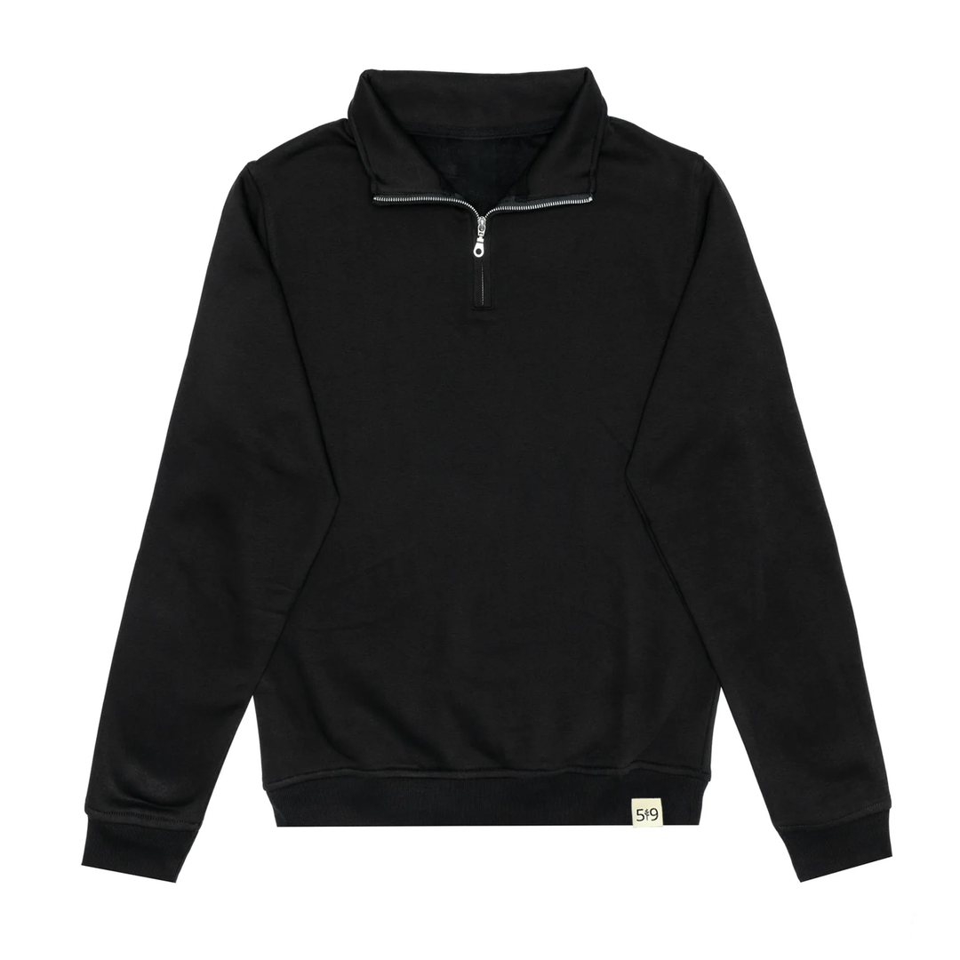 BASIC 1/4 ZIP (UNISEX)