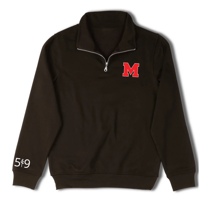 MEDWAY EMBROIDERED 1/4 ZIP (UNISEX)