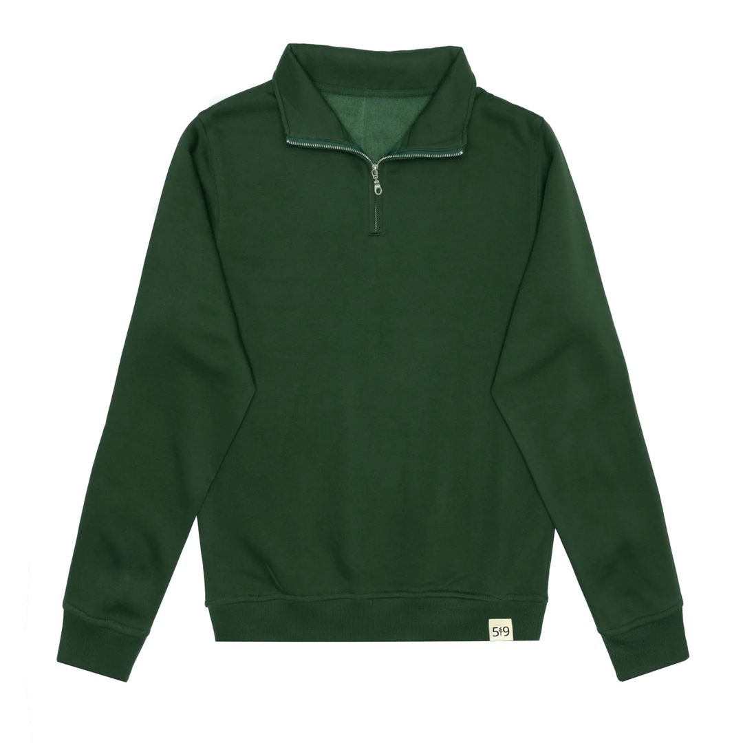 BASIC 1/4 ZIP (UNISEX)