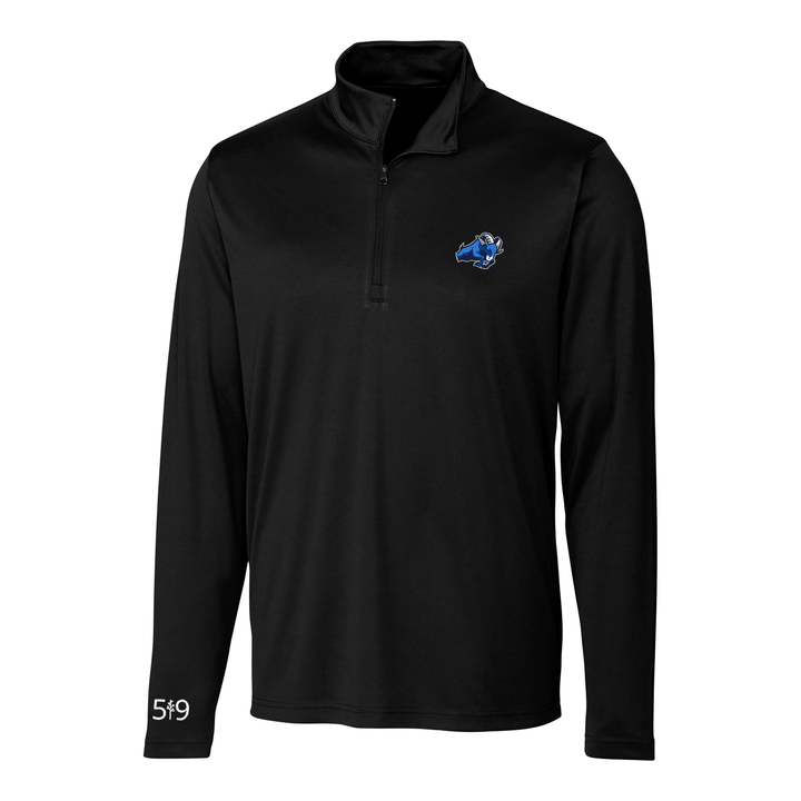 RIVERSIDE EMBROIDERED ATHLETIC 1/4 ZIP (MENS)