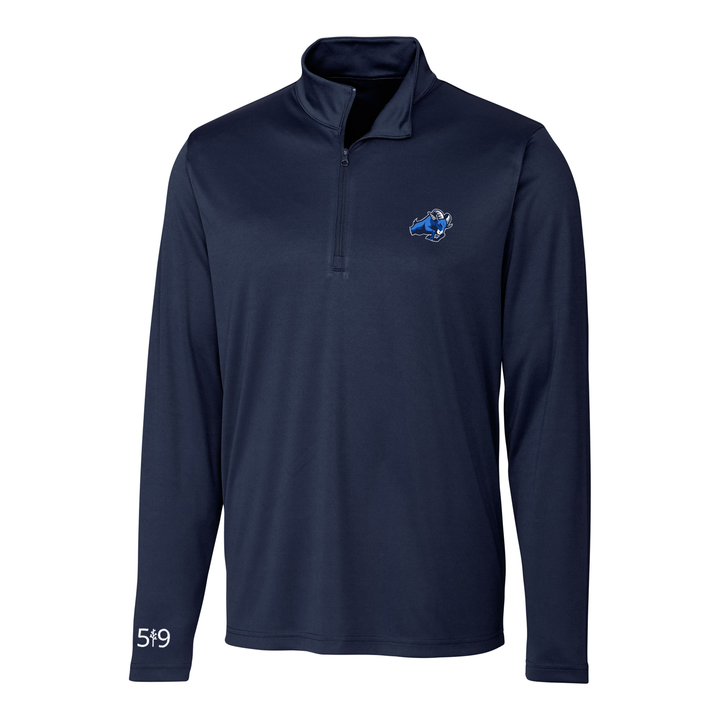 RIVERSIDE EMBROIDERED ATHLETIC 1/4 ZIP (MENS)