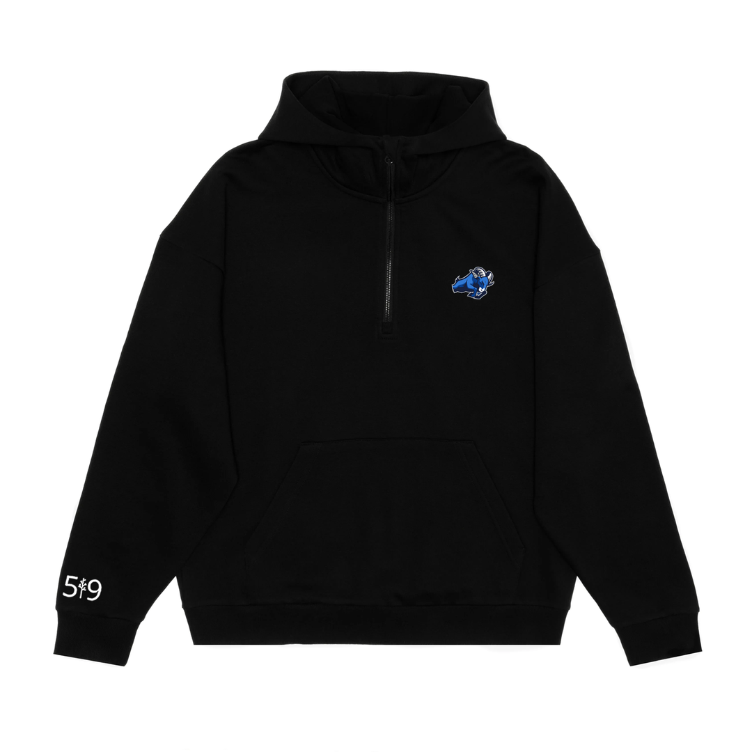 RIVERSIDE EMBROIDERED SCUBA HOODIE (UNISEX)