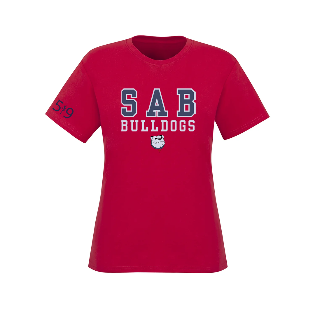 SAB BULLDOGS TEE (WOMENS)