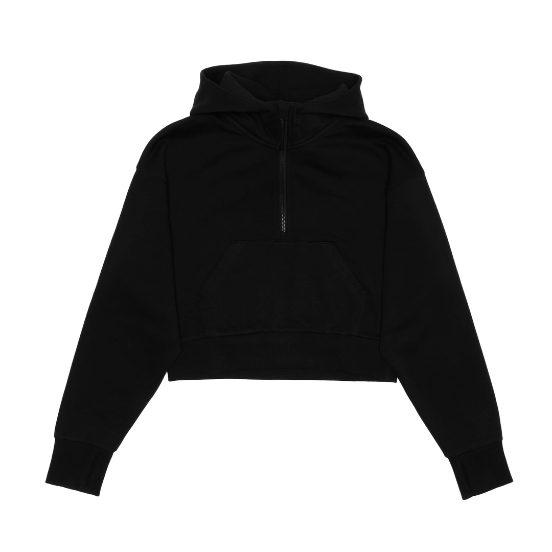 CROPPED SCUBA HOODIE (WOMENS)