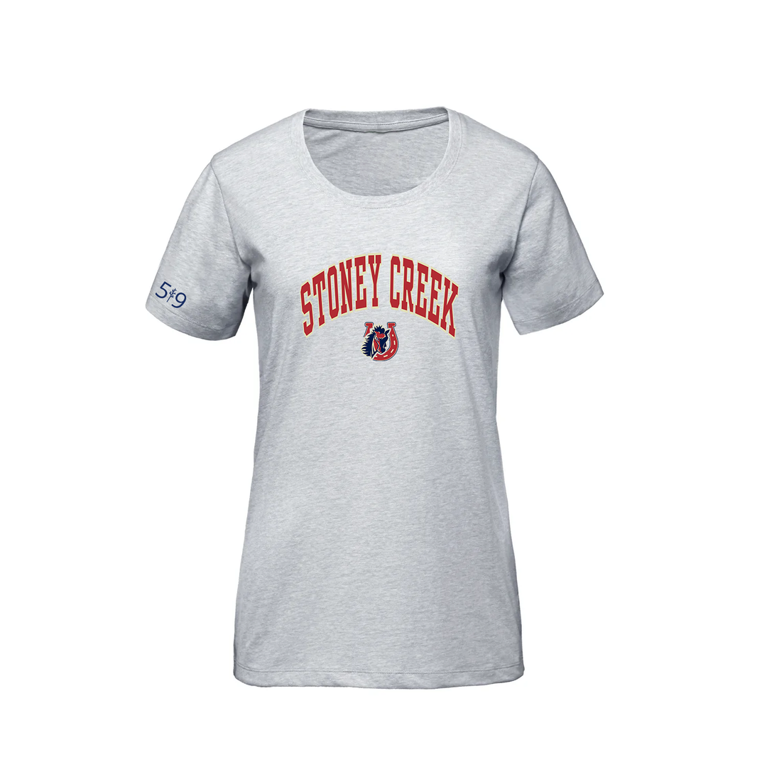 STONEY CREEK VARSITY PREMIUM TEE (WOMENS)