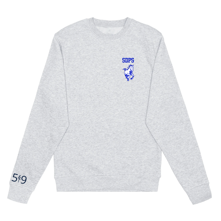 SDPS STAMPEDERS EMBROIDERED CREW (UNISEX)