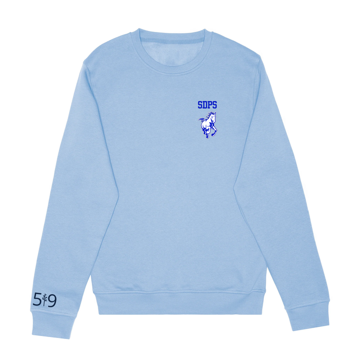 SDPS STAMPEDERS EMBROIDERED CREW (UNISEX)