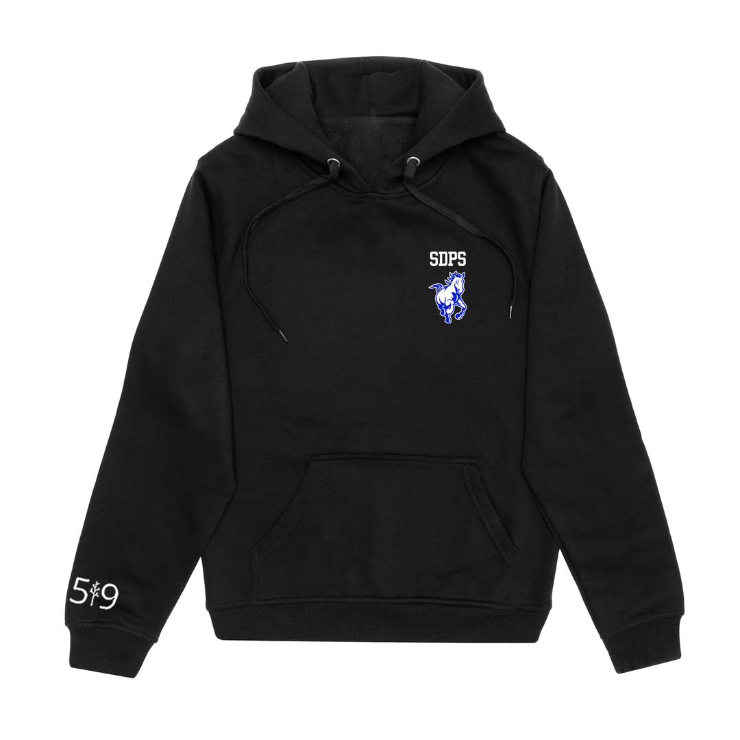 SDPS STAMPEDERS EMBROIDERED HOODIE (YOUTH)