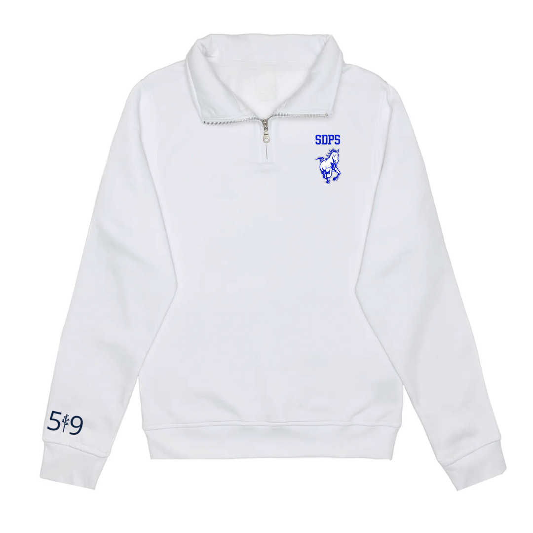 SDPS STAMPEDERS EMBROIDERED 1/4 ZIP (UNISEX)