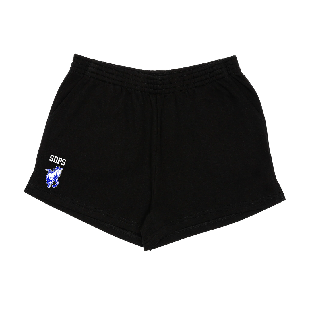 SDPS STAMPEDERS EMBROIDERED SWEAT SHORTS (WOMENS)