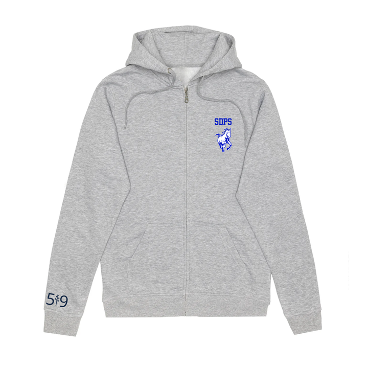 SDPS STAMPEDERS EMBROIDERED ZIP-UP (YOUTH)