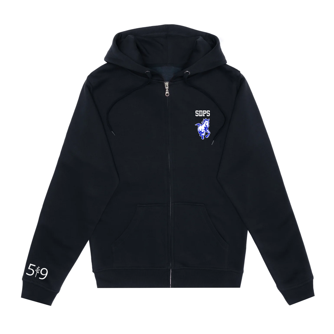 SDPS STAMPEDERS EMBROIDERED ZIP-UP (YOUTH)