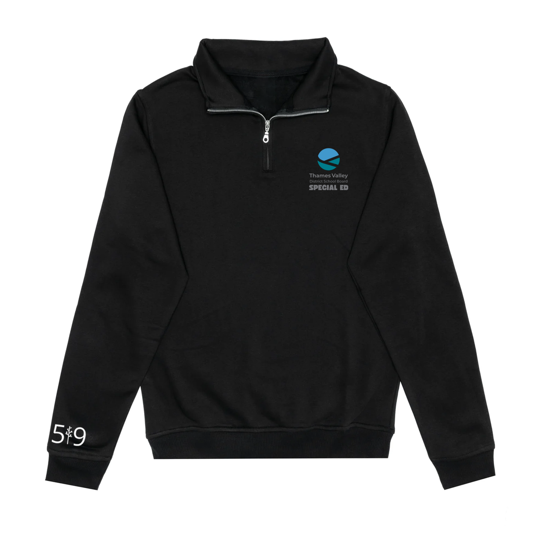 SPECIAL ED EMBROIDERED 1/4 ZIP (UNISEX)