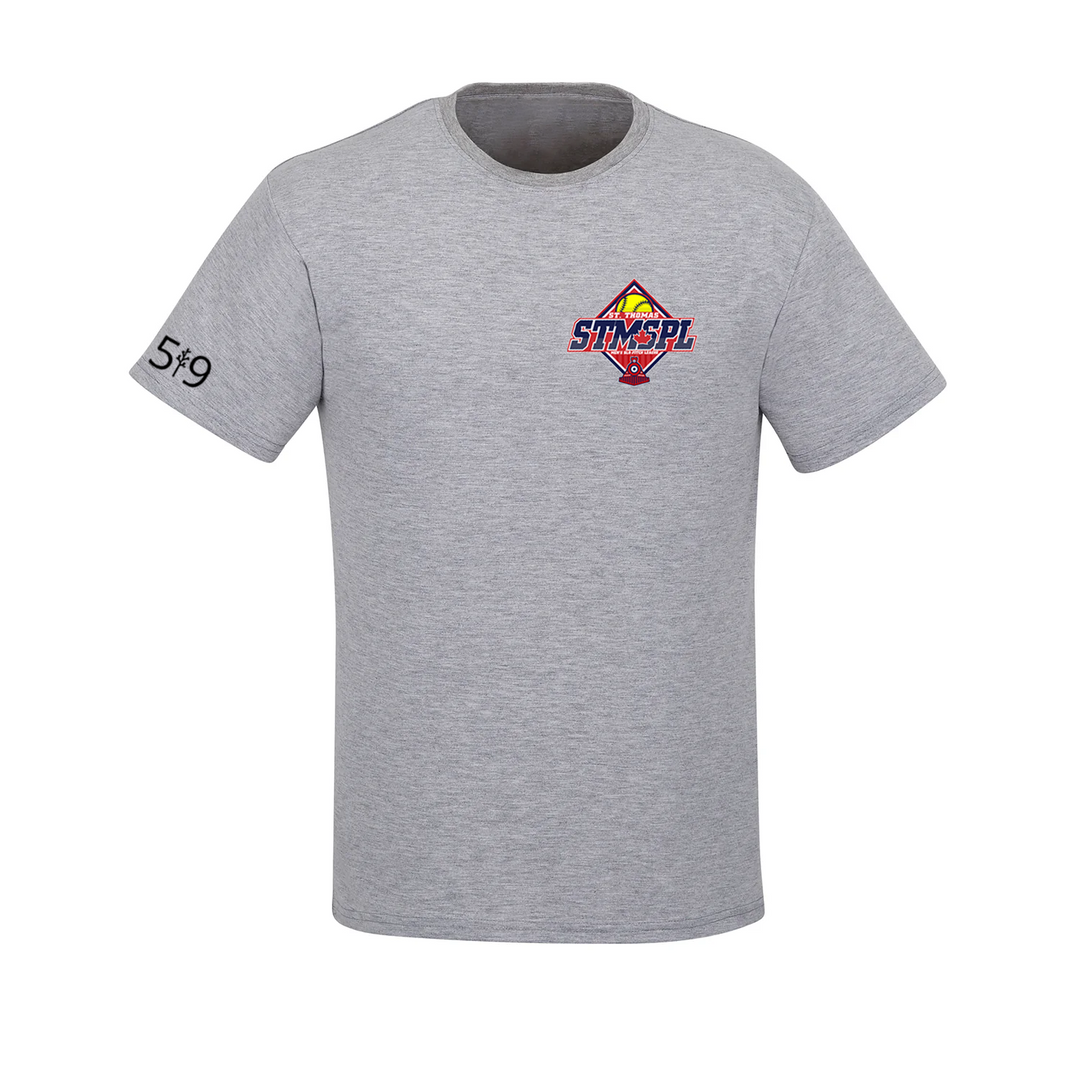 ST. THOMAS MEN'S SLO PITCH TEE (MENS)